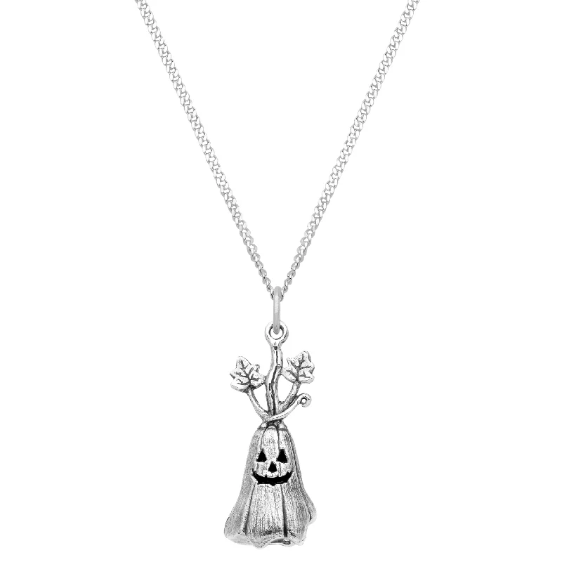 OOKY the PUMPKIN - Sterling Silver Necklace