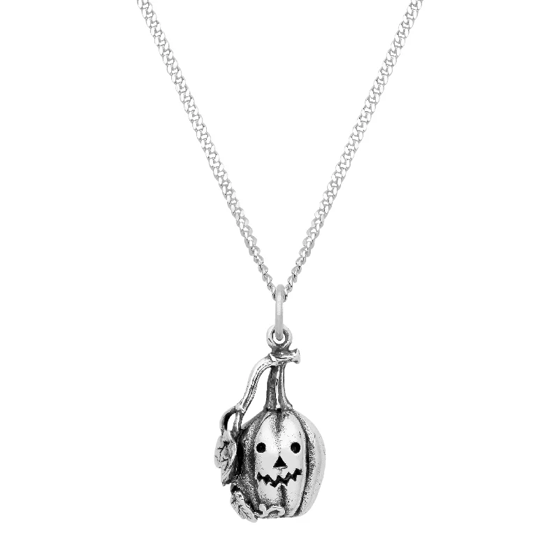 PEPO the PUMPKIN - Sterling Silver Necklace