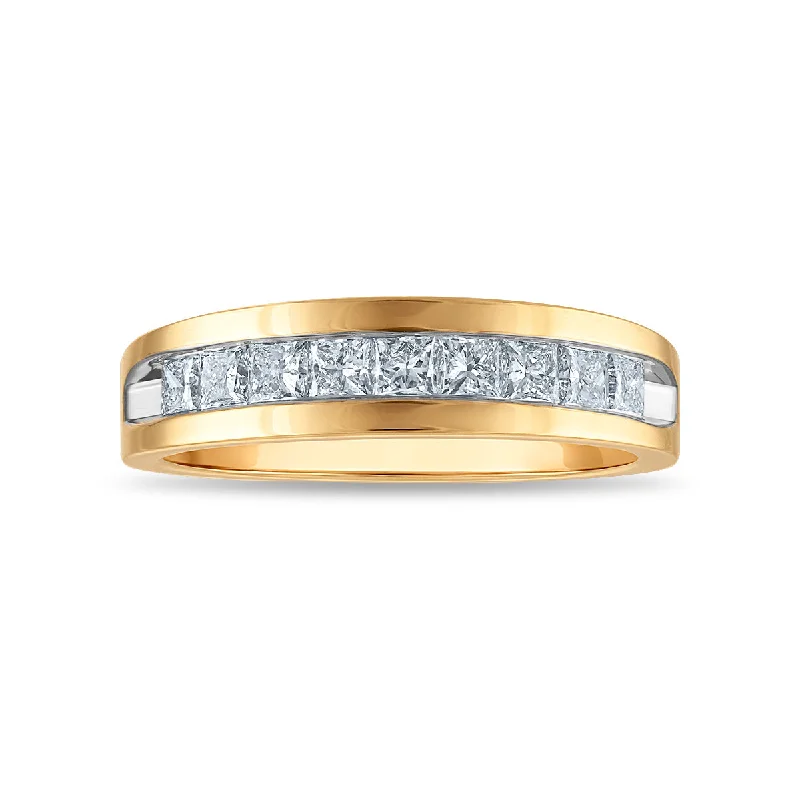 Signature EcoLove 1 CTW Lab Grown Diamond Set Ring in 14KT Yellow Gold