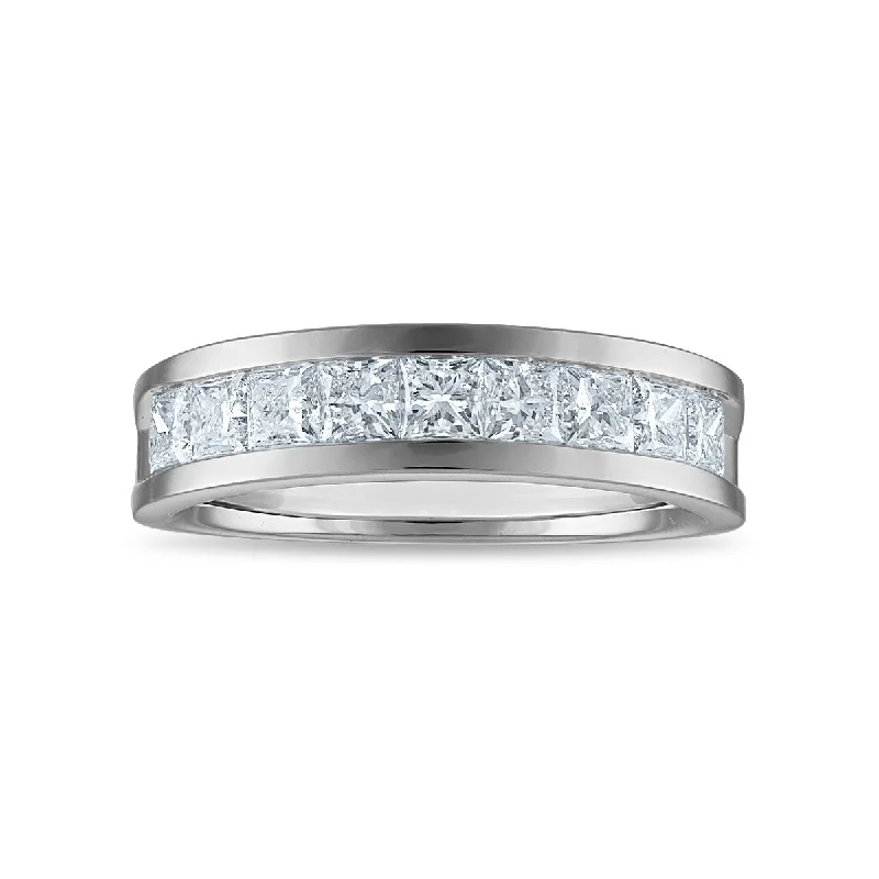 Signature EcoLove 2 CTW Lab Grown Diamond Wedding Ring in 14KT White Gold