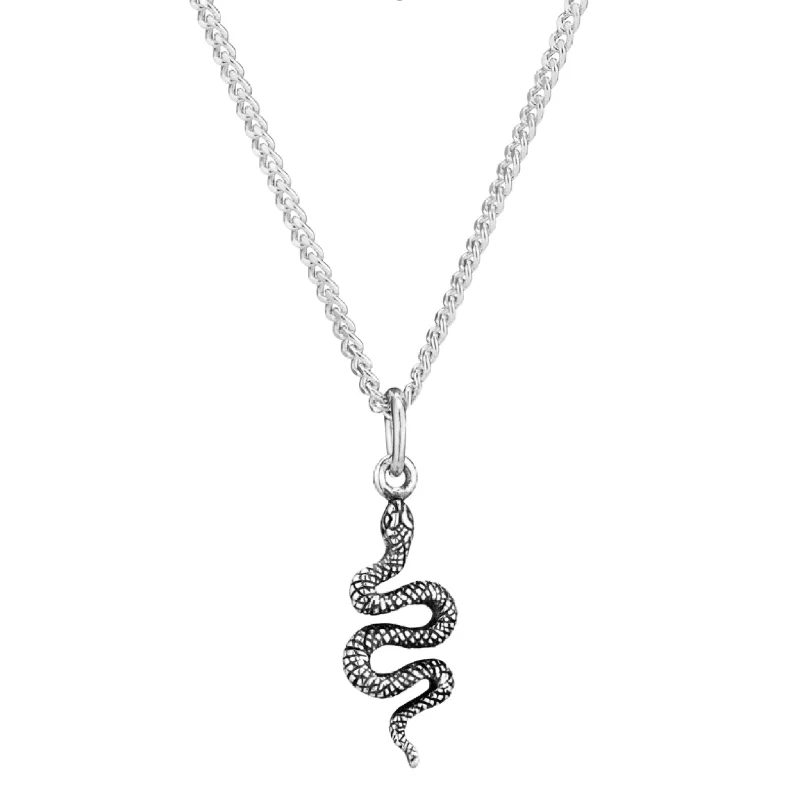 SERPENT - Sterling Silver Necklace