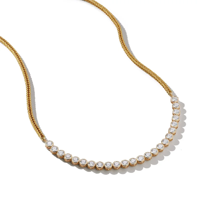 Diamond Bubble Necklace