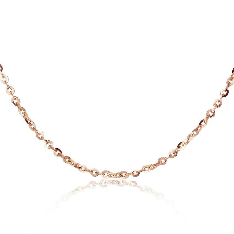 14K Solid Gold Necklace Chain