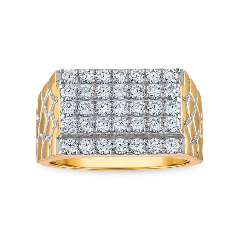 1-1/2 CTW Diamond Ring in 10KT Yellow Gold