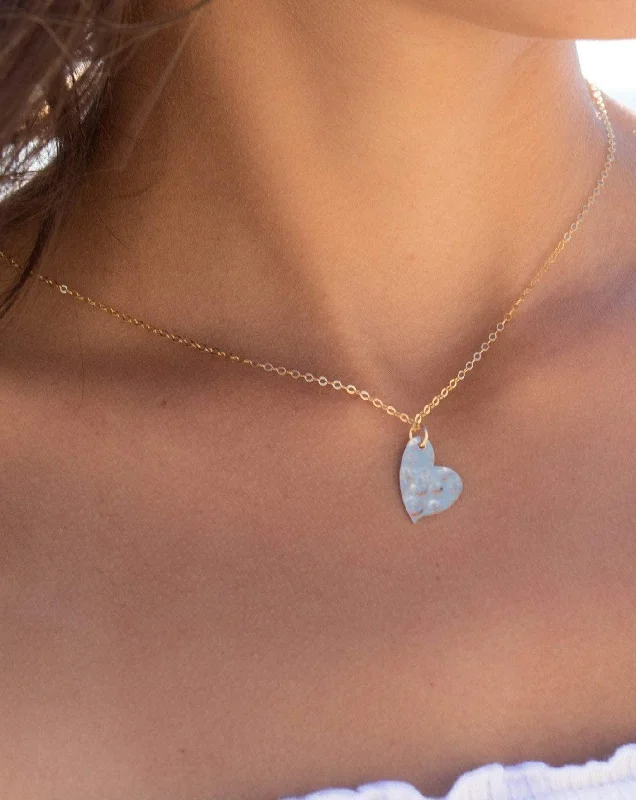 Dainty Heart Necklace ~Gold Filled~MN035