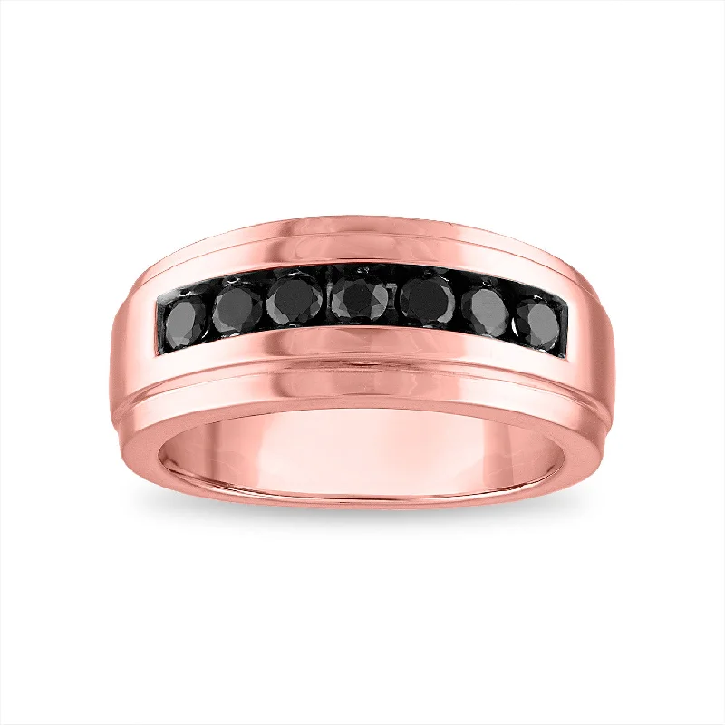 3/4 CTW Diamond Wedding Ring in 10KT Rose Gold