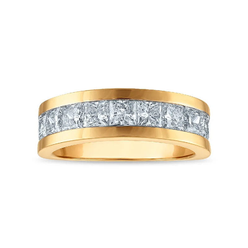 Signature EcoLove 3 CTW Lab Grown Diamond Wedding Ring in 14KT Yellow Gold